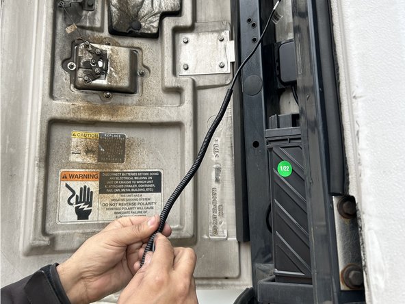 On some trailers, you may need to run the refrigeration unit harness over to the controller.