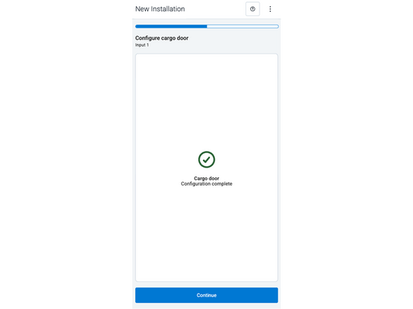 Trigger the first state (buckle seatbelt / engage PTO / open door) → follow instructions on the screen.
