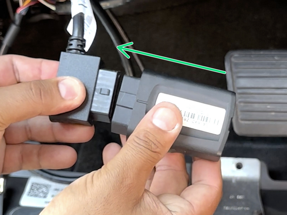 Plug in the GO Device.