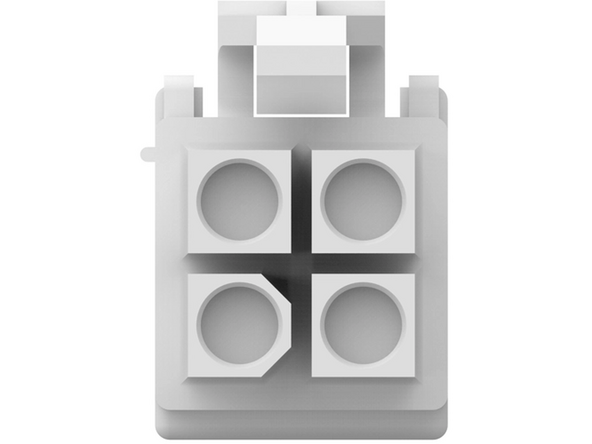 Connect the white HRN-CCCACIT male connector to the in-cab controller.