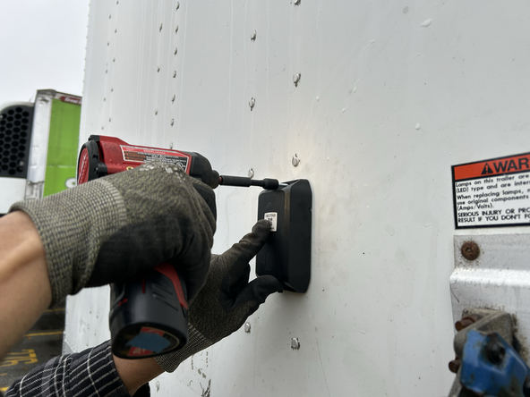 The GO Anywhere 2 device should be mounted with the connector facing downwards to prevent water intrusion.