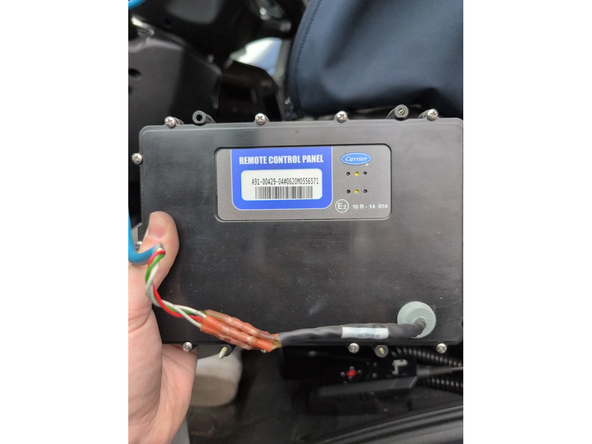 Unmount it from its location to access its wiring.