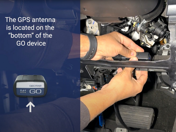 Route device to mounting location as needed.