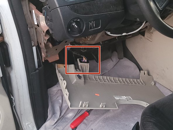 Install the prepared T-harness connector from the first steps above, into the OEM location.