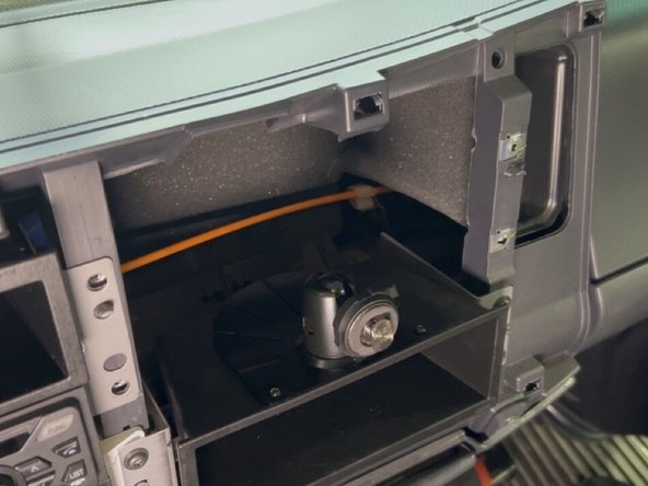 Ensure to test fit the mounting bracket assembly and monitor before mounting to ensure the monitor does not obstruct any of the controls on the vehicle.