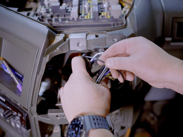 Clean up and secure all excess wiring using cable ties.