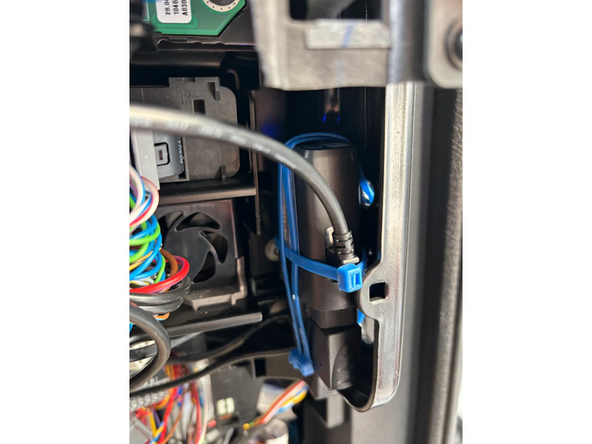 If truck doesnt have a solid surface over the fuse compartment, securly mount with at least 2 cable ties.