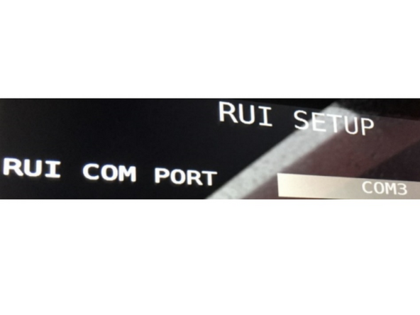 Turn on the Dickey John Flex 4 Pro.