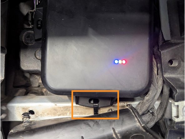 Apply 3M Heavy Duty double sided mounting tape to the back of the GO9 RUGGED.