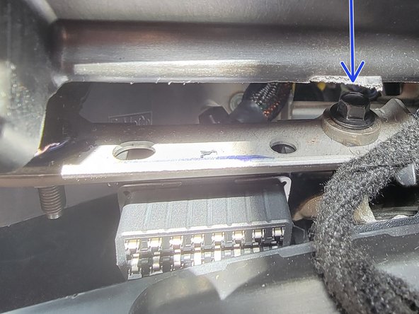 Optional:  Reinstall the 8mm screw from the top