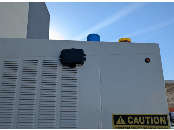 Secure GO Rugged to the outside of the unit using caution to avoid heat sources and moving parts.
