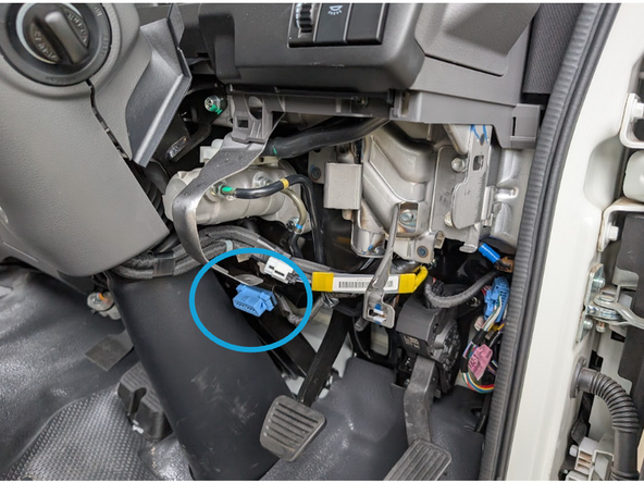 Remove diag port from original location