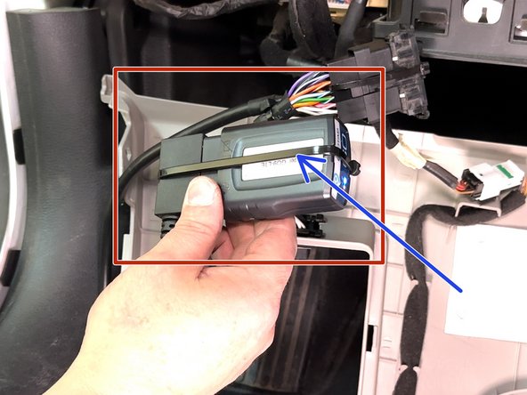 Plug the GO device into remaining end of the harness.