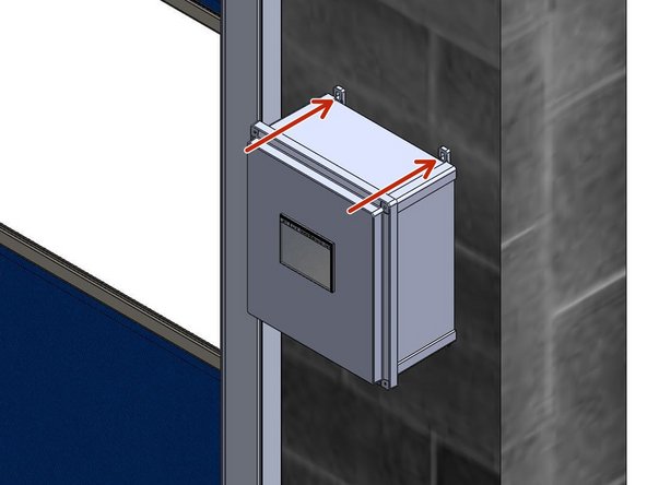 The Goff's Control Panel can be Mounted in two different ways: