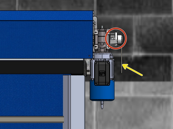 This Cable will be long enough to reach the Control Panel and make the appropriate Electrical Connections.