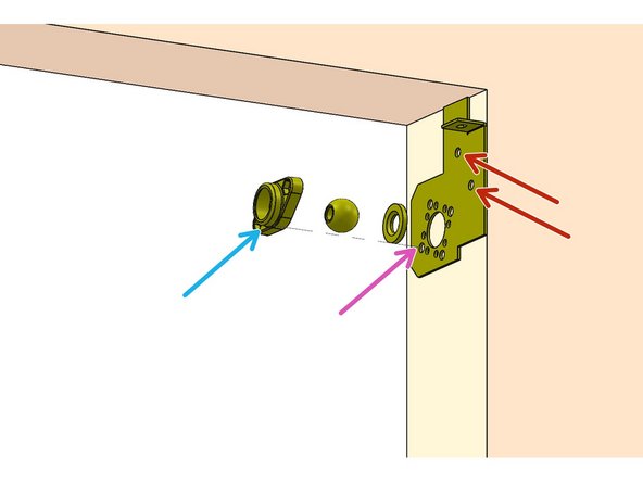 Prepare the Mounting Surface for Wall Mounting Hardware.
