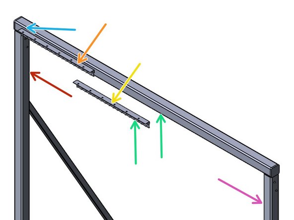 Align the Edge of the First Section of Track