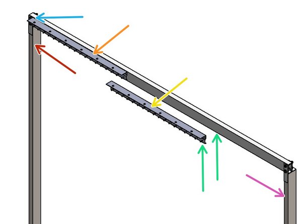 Align the Edge of the First Section of Track