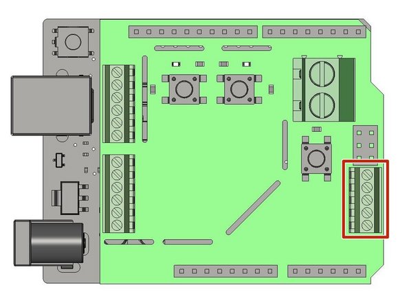 Located the J3 Terminal Block