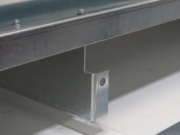 The Center Gussets will have slightly larger notches to make installation of the Roof onto the Mounting Cleat easier.