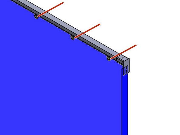 Allow curtains to reach room temperature (50 Deg. F) before unfolding them.