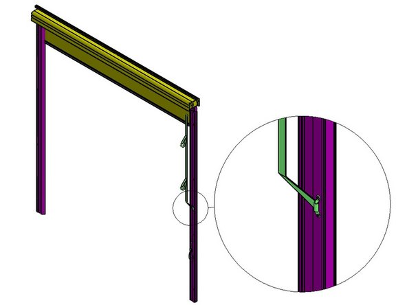 With the Door in the Open Position: