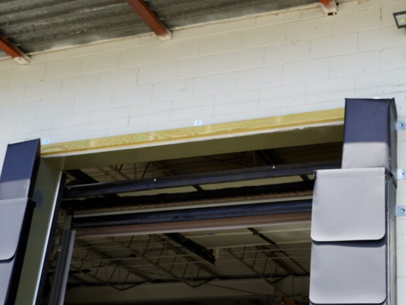 Place the Head Curtain assembly onto the top of the Filler Pads and make sure the edges of the 2x4 are flush with the outside edges of the Side Pads.