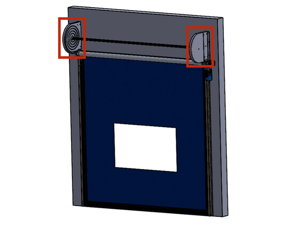 Though not required, Goff's recommends keeping the door spirals lubricated in order to minimize friction and wear on the door system. This will maximize the life of the door curtain and motor, while preventing unnecessary downtime and repairs.