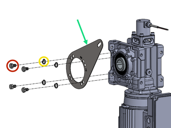 (4) M8 x 1.25mm x 12mm Long Socket Cap Screws
