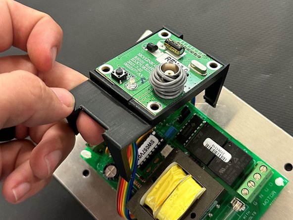 Now that the RF Receiver is Wired to the Controller, it is time to Install the Assembly onto the SMC/TFT Controller.