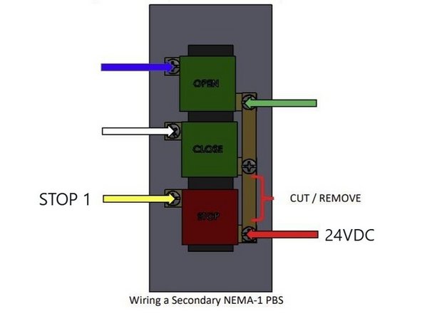 If the message bar says &quot;Stop PB&quot;,  there is most likely a Stop button wiring issue.