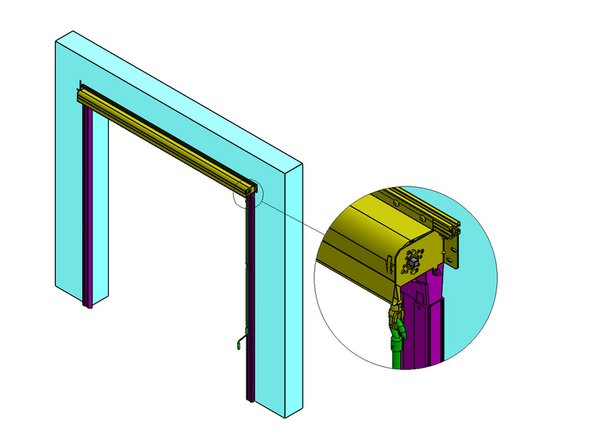 Insert Hook of Extension Crank into Operator Slot.