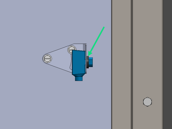 Goff's recommends the sensors be mounted between 6-10in from the floor for pedestrian traffic, and 8-12in for forklift traffic.