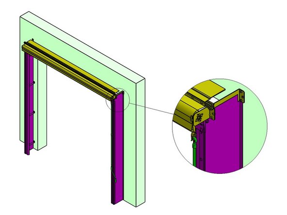 Insert Hook of Extension Crank into Operator Slot.