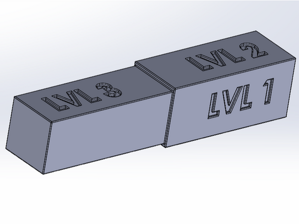 With each Cyclone door, Goff's will provide a track retention adjustment gauge. This will be used to ensure consistent gapping of the vertical track mouth along the entire length of the tracks.