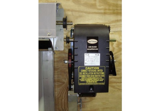 Tape the two pieces of the Operator Installation Template together making sure to properly align the Index Mark (bottom of page #1, top of page #2).