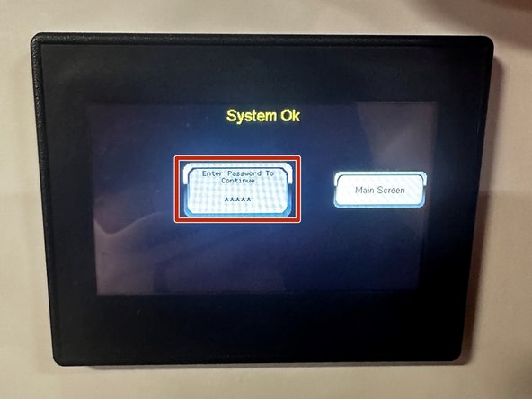 On the Next Screen, Press the &quot;SETUP&quot; Button.