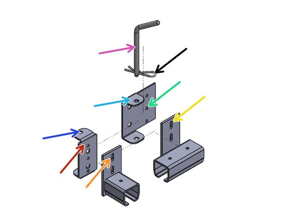 Bolt the Track Connector to the