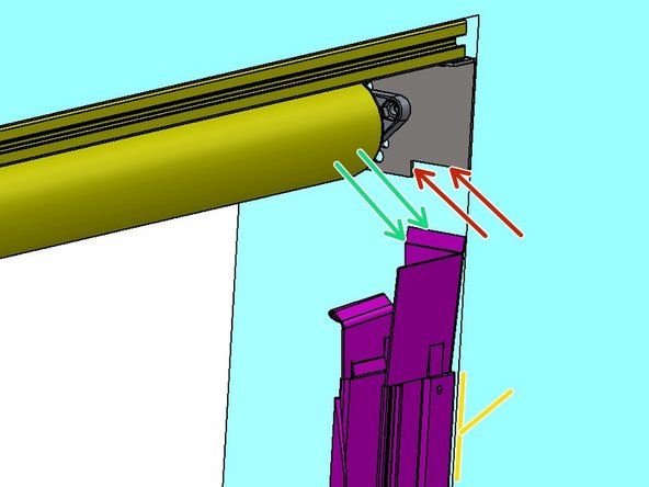 Locate the Left Hand Track (Marked LH).