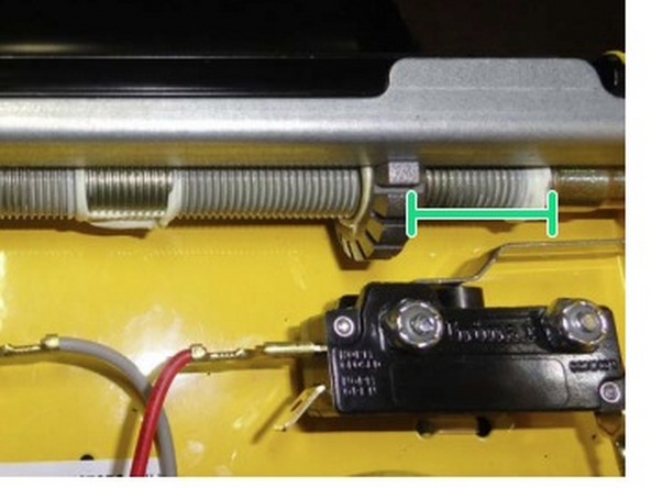 To do this, Lift the Locking Bar out of the way to allow the Notched Nuts to Spin.