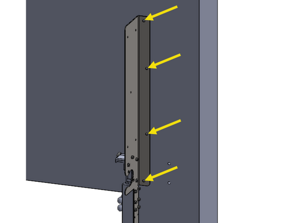 This is important to ensure there is no binding as the curtain feeds through the spirals.