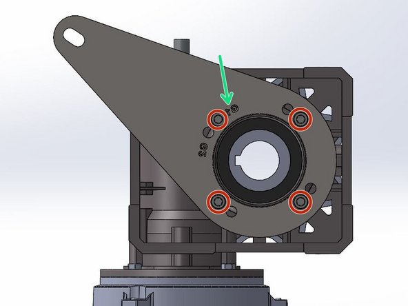The Bracket has 2 Hole-Patterns Corresponding the G1 and G2 Doors. This ensures the proper Alignment when Installing the Motor Assembly onto a G1 or G2 Door.