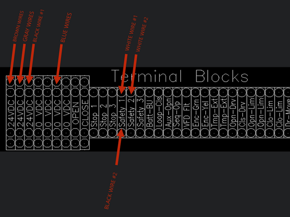 All Brown Wires - 24VDC
