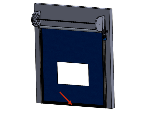 The wireless reversing edge system will be installed and setup from the factory, but it is critical to check that it is working properly before releasing the door for use.