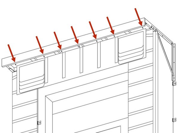 Wiper Pad and Head Frame Cover hidden to show detail.