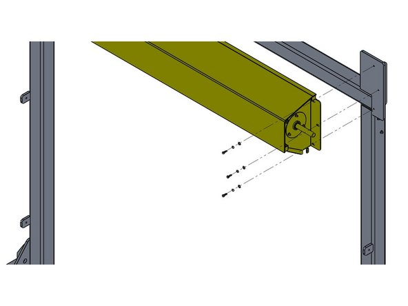 Locate (6) each of 5/16 Dia X 1&quot; long Hex Head Bolts, Lock Washers, Flat Washers = (6) sets.