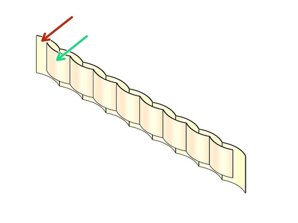 Concave sides of alternating Layers must face each other.