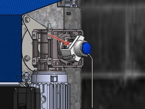 If the Coupler is not already Mounted onto the Encoder Unit, make sure to do that before placing the Encoder inside the Mount. Once inside the Mount, you will not be able to access the Set Screw to secure the Coupler to the Encoder Unit.