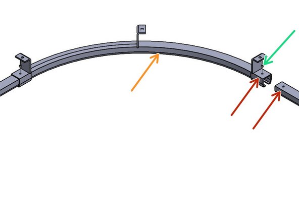 Follow Instructions for the Straight Track Sections