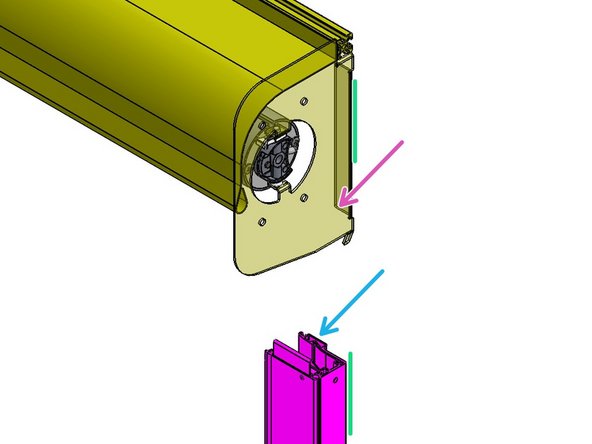 Align the Top surface of the Track to the